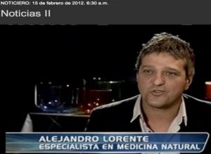TV-Interview mit A. Lorente - 